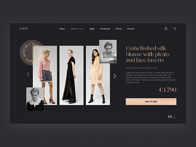 Product page for CHLOE