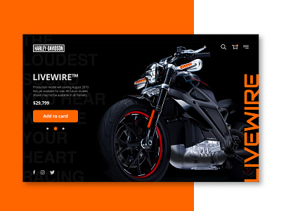 Product page UX/UI design productpage typography ui ux web website