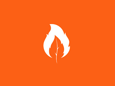 Ecogas branding energy icon design identity design logo orange