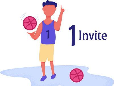 1 Dribbble Invite