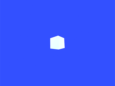 Behance Logo vector motion graphic shot colorful cell toon 2d logo animation 3d