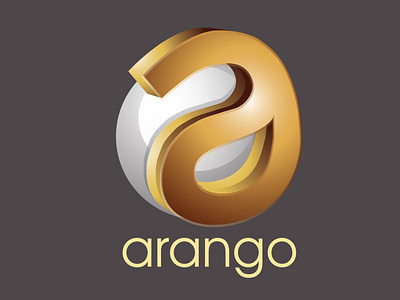 arango branding design flat icon illustration logo logodesign typography vector