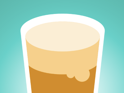 thinking about beer beer head icon logo photoshop
