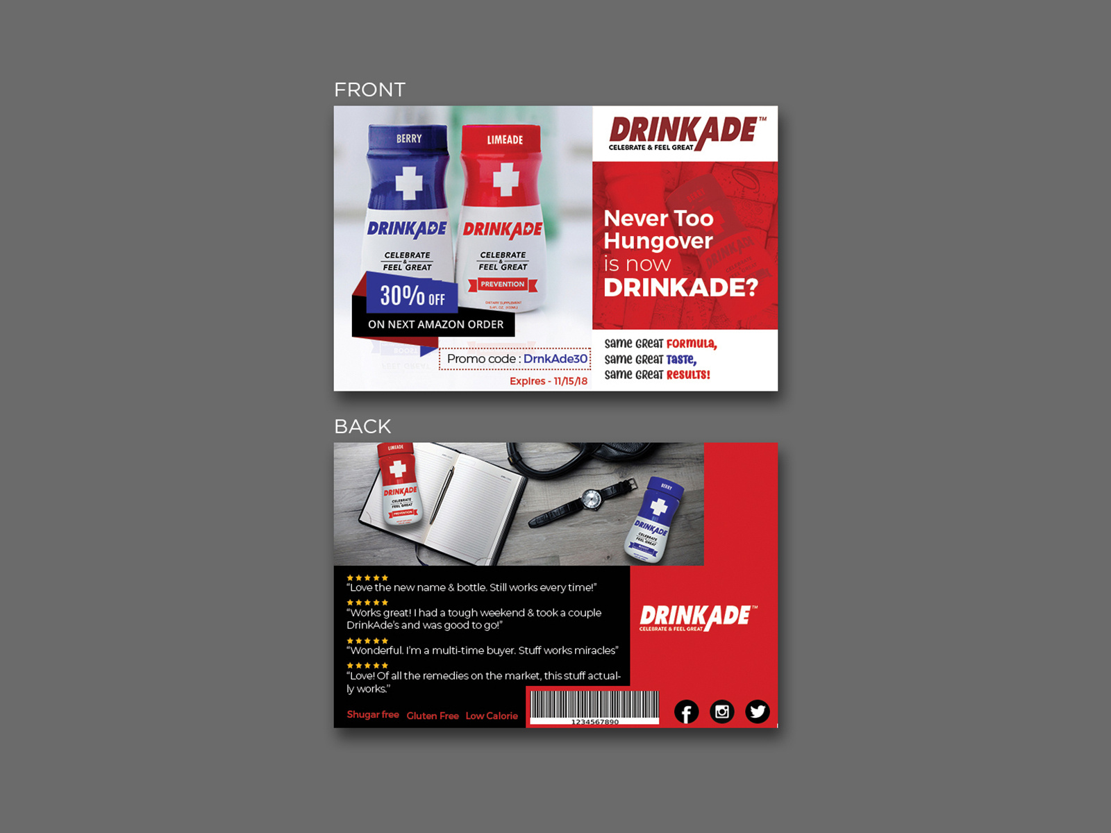 Drink Ade by Fab Flyers on Dribbble