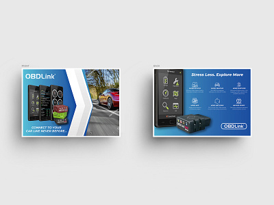 OBD Link advertise advertisement app branding design flyer flyer design flyers link obd