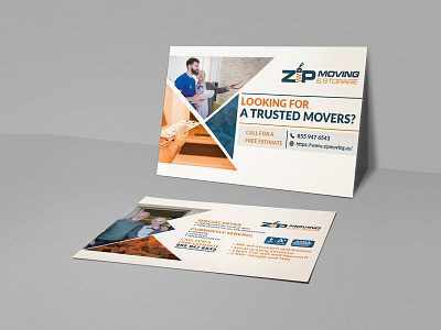 ZIP Moving Storage ad advertise advertisement branding design fab flyer flyer flyer design flyers icon illustration storage