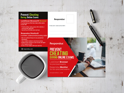 Prevent Cheating During Online Exam ad advertise advertisement design fab flyer flyer flyer design flyers icon illustration online exam post card