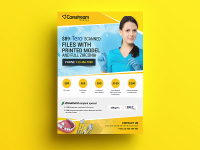 Carestream Dental Flyer Design