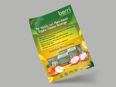 Berri Flyer Design ad advertise advertisement berri branding card design fab flyer flyer flyer design flyers icon illustration post card