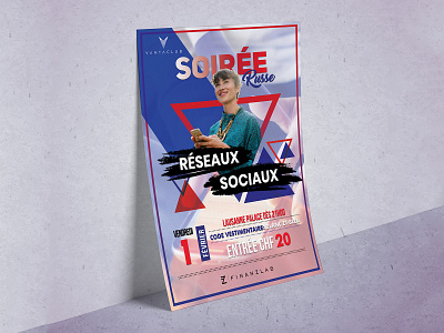 Soiree Russe Flyer Design ad advertise advertisement branding business card design fab flyer flyer flyer design flyers illustration post card