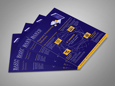 Payment Processing Solution Flyer Design ad advertise advertisement basys branding card design fab flyer flyer flyer design flyers illustration post card