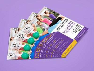 Fat Loss Challenge Flyer Design