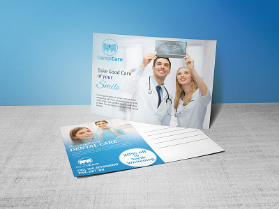 Personalized Dental Care ad advertise advertisement branding card design fab flyer flyer flyer design flyers illustration post card