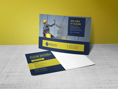 Stefencon Cleaning Services ad advertise advertisement branding card design fab flyer flyer flyer design flyers illustration post card