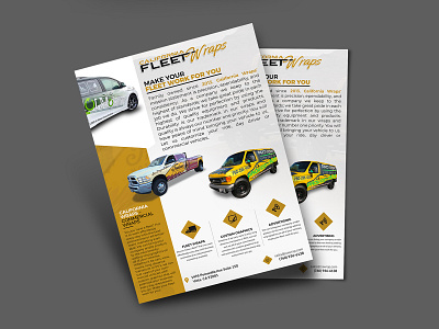 Fleet Wraps Flyer Design advertise advertisement business design fab flyer flyer flyer design flyers