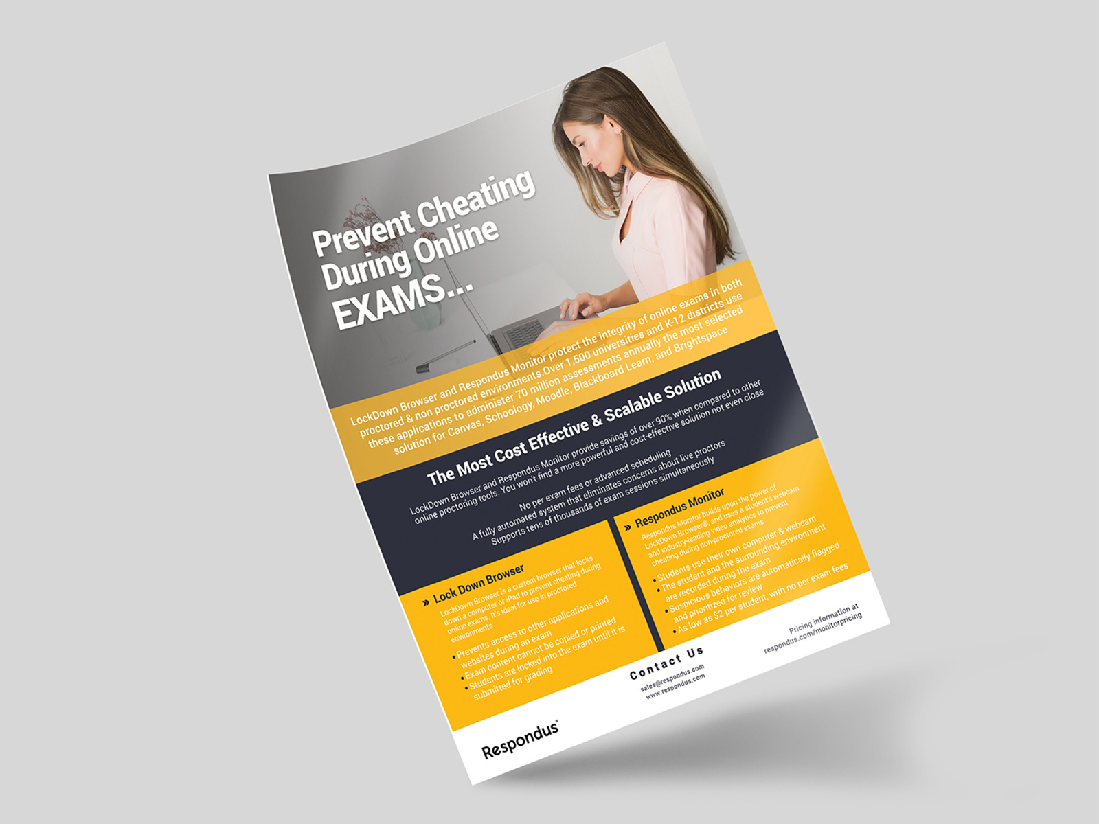 Respondus Flyer Design By Fab Flyers On Dribbble Respondus Flyer Design By Fab Flyers On