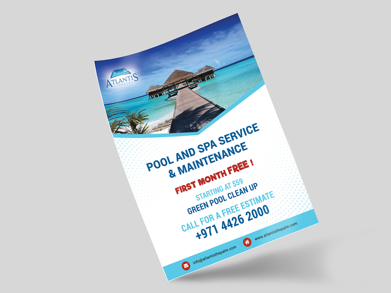 Atlantis Flyer Design by Fab Flyers on Dribbble