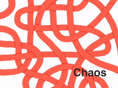 Data From Chaos after effect animation data analytics data design data visulization dataviz gif illustration mixed media motion graphics