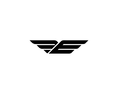 Letter E exploration + Eagle animal branding design eagle hawk icon letter e lettermark logo minimal nature vector