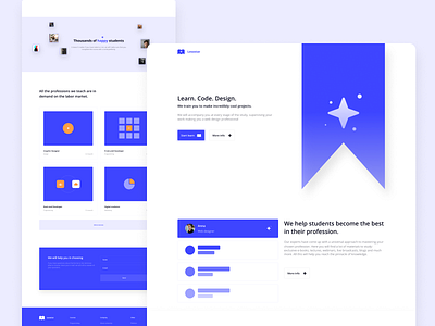 Lesostar - Landing Page