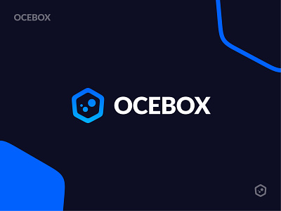 Logo Design - Ocebox box brand brand design brand identity branding branding design clean color icon logo logo design logotype minimal ocean oceans water