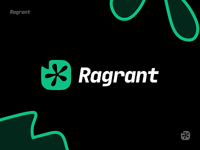 Logo Design - Ragrant brand brand design brand identity branding branding design chat clean grant icon logo logo design logotype minimal star