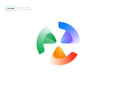 The Logo Concept brand brand design brand identity branding branding design colorful icon logo logo design logodesign logos logotype minimal sync synchronization tech