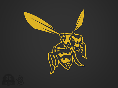 Hornet bee branding design hornet logo sting stinger wasp