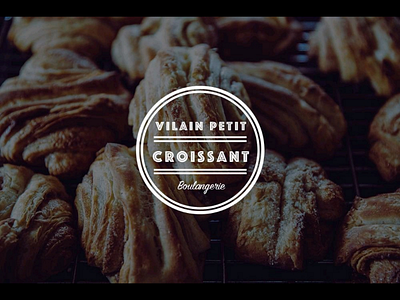 Croissant logo baker food inspiration logo logo design