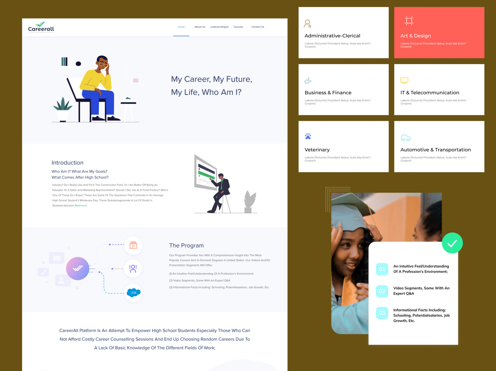 Career All Website by Chand Khan on Dribbble