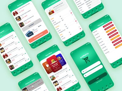 Grocery UI Design 2020 2020 trend app brand clean design glocery graphic design green icon mobile ui user experience user interface user interface design ux