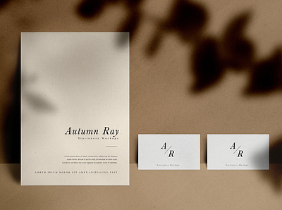 Autumn Ray Mockups adobe photoshop brand design branding brands business card corporate identity design graphic design layout letter mock up mockup page typography wedding