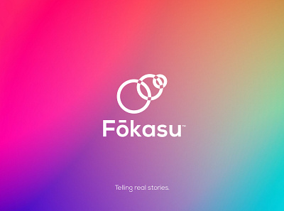 Fokasu - Telling real stories animation branding graphic design identity design logo motion graphics photography