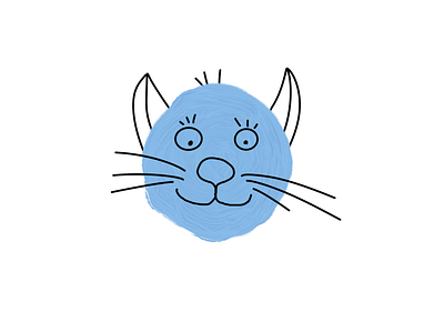Funny cat cat fiv frizvan funny graphic design illustration ivanlife minimal illustrations ui