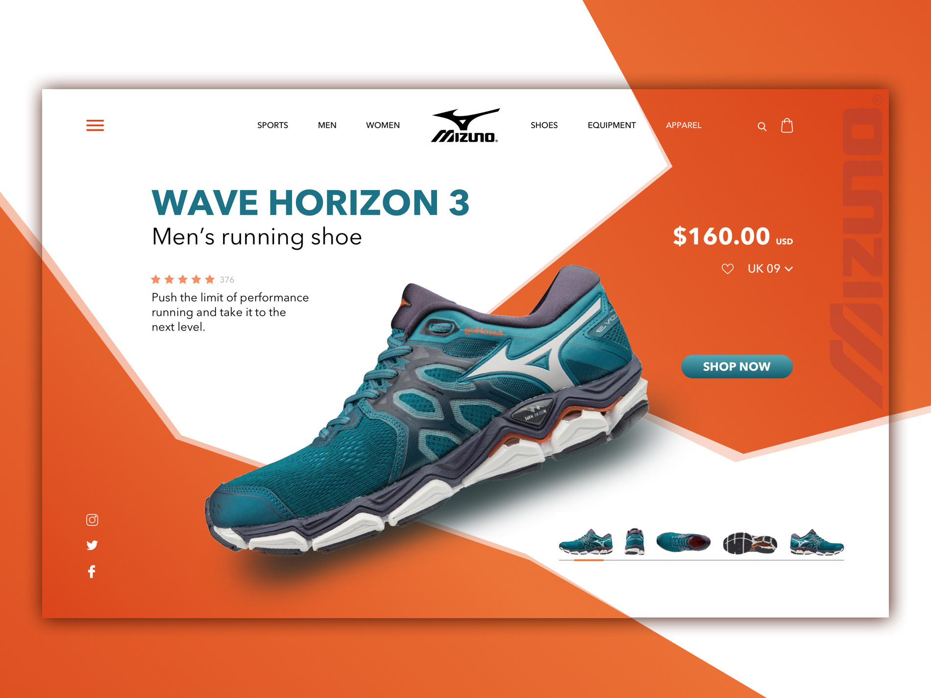 Concept For «mizuno» By Ivan Friz On Dribbble