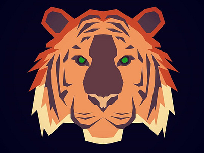 Tiger design fiv frizvan icon illustration ivanlife logo sketch tiger tiger logo uxinspiration vector web