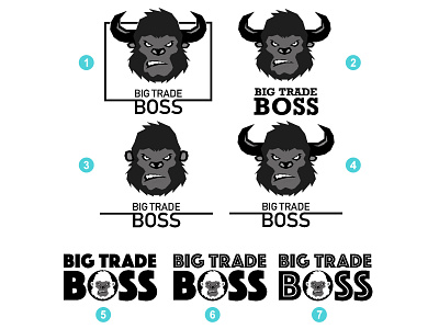 This is my logo work for Big Trade Boss company.