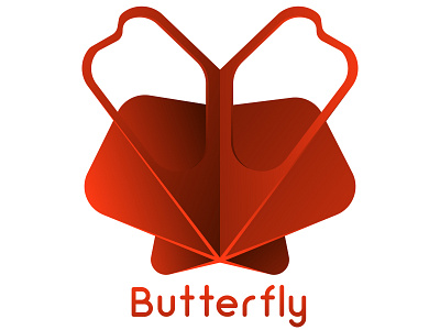 logo «Butterfly» butterfly butterfly logo design fiv flat frizvan icon illustration ivanlife logo logo design logotype logotype design sketch ui vector web