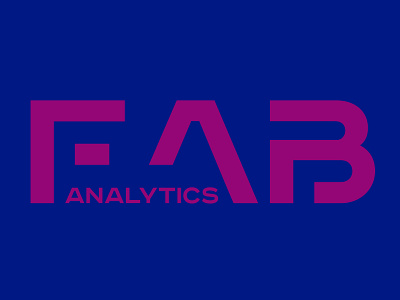 Logo for - «FAB Analytics» analytics design fab analytics fiv frizvan icon illustration ivanlife logo ui web website