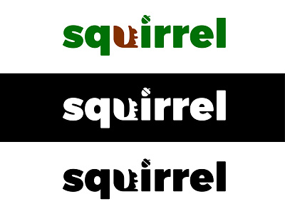 Logo - «Squirrel» animal branding concept fiv frizvan icon illustration ivanlife logo logotype minnimal squirrel squirrels