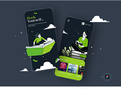 Book Store App app design app ui app ui design design ui ui design visual design