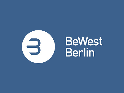 Logo Bewest Berlin b berlin bewest branding identity lettering logo monogram ociostudio type typography west