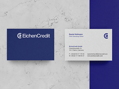 EichenCredit Stationery berlin brand eichencredit finance germany identity logo ociostudio stationery