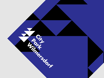 CPS - City Park Wilmersdorf Branding berlin branding design geometic graphic design identity logo minimal ociostudio tree logo triangle