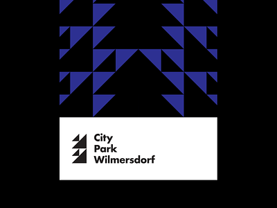 CPS - City Park Wilmersdorf Poster berlin branding design grado identity illustration logo minimal ociostudio poster tree triangle vector