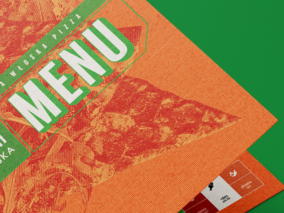 Pizza Menu branding collage colours food italian keyvisual menudesign pizza pizzamenu print restaurant restaurant branding