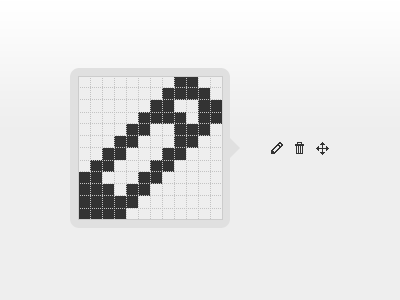 Pencil icon? grey icon pencil pixels