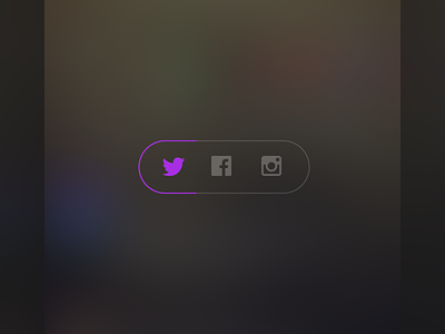 Share toggles blur ios iphone purple symbolset ui