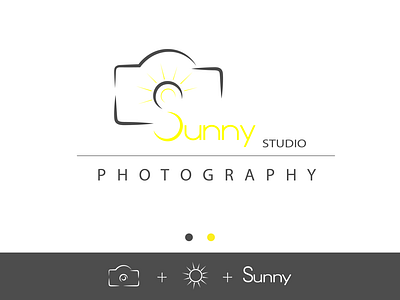 Sunny studio photography _ Logo