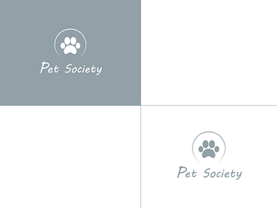 Pet Society _ Logo branding color design icon idea illustration logo logoconcept logodesign paw pet